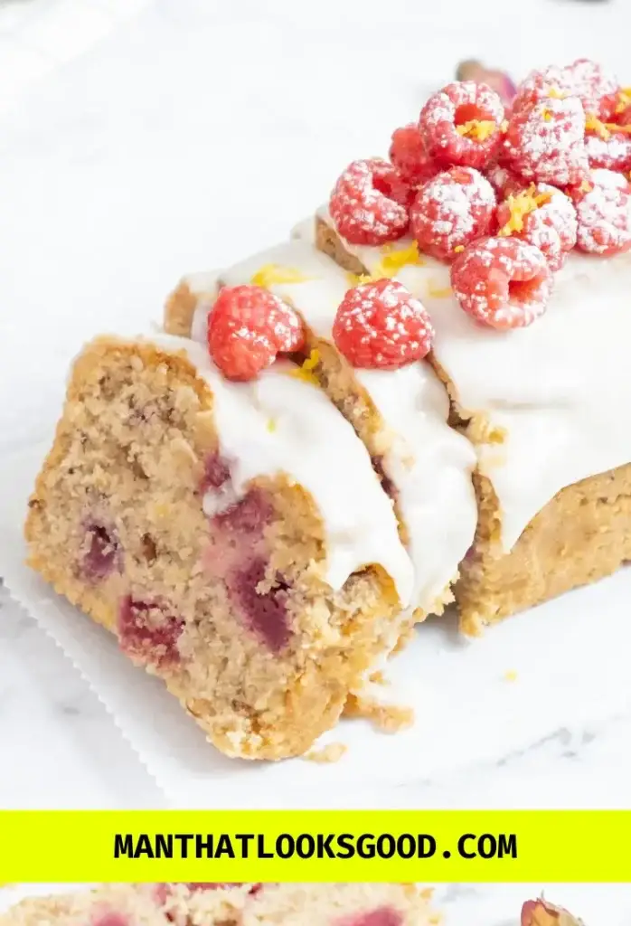 Raspberry Lemon Loaf Cake