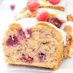 Raspberry Lemon Loaf Cake