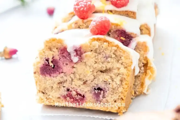 Raspberry Lemon Loaf Cake
