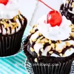 Hot Fudge Sundae Cupcakes