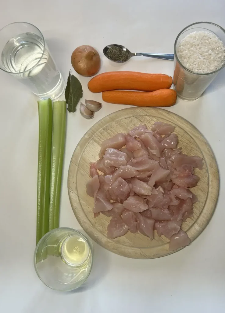 Demos Chicken and Rice Soup Recipe